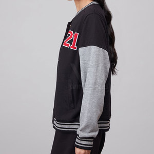 Outdoor Use <b>Lightweight</b> Letterman <b>Jacket</b> Premium Quality Wholesale Price Casual <b>Women</b> Letterman <b>Jacket</b> - Product Image 2