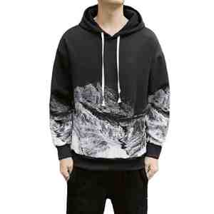 Personalizado de los hombres de peso pesado Regular Fit sólido Sudadera con capucha 100% algodón francés Terry ecológico transpirable invierno Essentials - Product Image 6