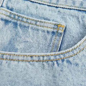 high quality <b>slim</b> <b>fit</b> denim <b>shorts</b> for <b>men</b> stylish casual wear custom made front pocket <b>shorts</b> wholesale summer modern - Product Image 3