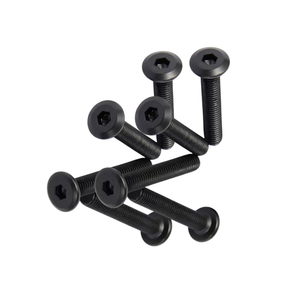 Tornillos para paneles de yeso con etiqueta personalizada, Zinc negro chapada en cabeza plana, medición métrica estándar ISO, buen precio, hecho en fábrica de Vietnam - Product Image 3