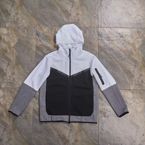 Custom Wind runner Tech Fleece Vêtements de sport de haute qualité Survêtement à capuche avec logo Survêtement d'entraînement pour hommes Jogging Gym Fournisseur de sweats à capuche - Product Image 6
