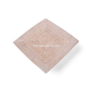 Handmade <b>Rattan</b> Placemat From Vietnam Woven With Natural Fiber For <b>Dining</b> <b>Table</b> Decoration And Sustainable Home Use - Product Image 2