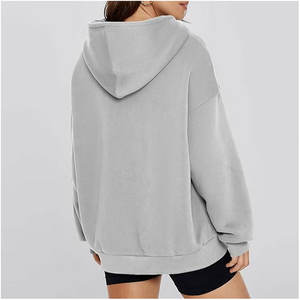 Sweat à capuche oversize unisexe en molleton de coton de haute qualité, personnalisable avec logo, éco-responsable, style streetwear de créateur, épaules tombantes, pour l'hiver - Product Image 5