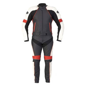 Trajes de Motociclismo, Ropa Protectora, Trajes de Motociclismo Transpirables, Trajes de Carreras de Motociclismo, Trajes de Cuero de Grano Completo, Trajes de Motociclismo - Product Image 2