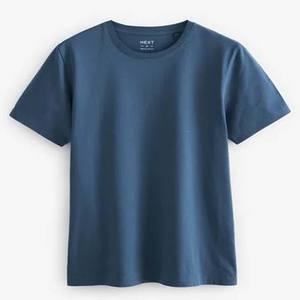 Camiseta en blanco 100% algodón O cuello camiseta venta al por mayor hombres llano hombres manga corta Camiseta 100% algodón verdadero clásico camisetas - Product Image 2