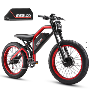 Vente de vélos électriques de montagne MEELOD XT600 D L, double moteur 1200 W, cadre en aluminium 6061 avec batterie de rechange. - Product Image 2
