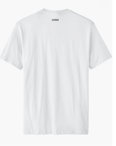 Short Sleeved T-shirt Men's 100% Cotton Custom logo <b>Blank</b> T-shirt Heavyweight Crewneck Tee Available Custom Sizes and Color - Product Image 2