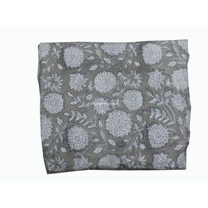 Bán Sỉ Vải Chạy Bộ In Hình Khối Bằng Gỗ Bán Chạy Vải Ấn Độ Vải Dệt 100% Cotton Chất Liệu May Hoa Nhiều Màu - Product Image 1