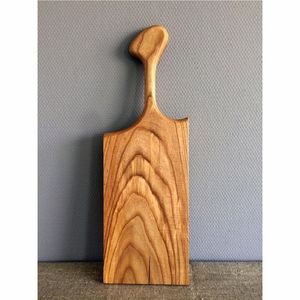 Planche à découper en bois durable en gros, forme unique, planche à pâtisserie, multifonctionnelle, présentation alimentaire, palette, cuisine durable - Product Image 1