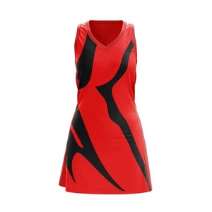 ชุดนักกีฬาเน็ตบอลหญิงแบบใหม่ ระบายอากาศได้ดี ออกแบบเองได้ ผ้าเนื้อนุ่ม สวมใส่สบาย ดีไซน์สวยงาม ขายส่งชุดนักกีฬาเน็ตบอล - Product Image 6