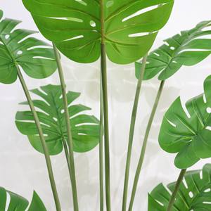 Plante artificielle en plastique Monstera - Grande plante décorative tropicale d'intérieur de 210 cm - Product Image 4