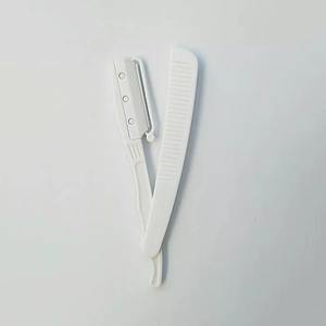 Maquinilla de Afeitar Desechable de Acero Inoxidable para Hombre, de Una Sola Cuchilla, Ligera, para un Afeitado Suave y Seguro, para Extensiones de Cabello - Product Image 2