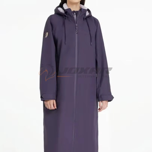 2025 abrigo largo para montar a caballo para mujer, elegante chaqueta ecuestre transpirable impermeable de primera calidad, ropa de abrigo de entrenamiento, servicio personalizado - Product Image 1
