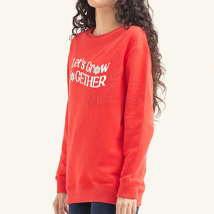 Sudadera transpirable personalizada para mujer, precio al por mayor, último estilo, ropa informal, sudadera a la venta - Product Image 4