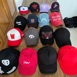 Gorra de béisbol personalizada de algodón, snapback negra, gorra personalizada, hip hop, letras en relieve, logotipo, gorra de marca de lujo de alta calidad para hombre - Product Image 6