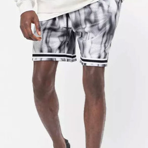 Short de bain de bonne qualité pour homme, imprimé, maille doublée, respirant, vente en gros - Product Image 4