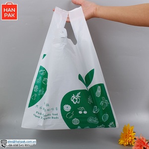ขอบคุณกระเป๋าสำหรับความชื่นชมของลูกค้าที่พิมพ์ลายตาราง100% LDPE รีไซเคิลได้ผลิตในเวียดนาม ODM - Product Image 6