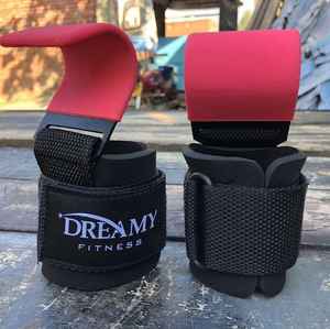 Ganchos de varilla de neopreno para hombres para levantamiento de pesas, levantamiento de pesas, filas de encogimiento de hombros y soporte de peso en gimnasio, entrenamiento, Fitness, producto de seguridad - Product Image 6