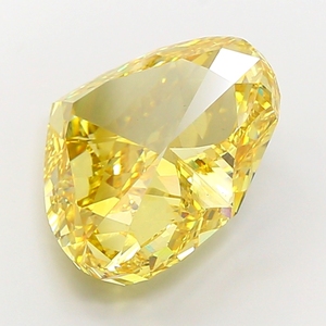 แหวนหมั้นสุดหรูระดับไฮเอนด์16.88 CT หัวใจสีสดใสสีเหลืองสดใสสำหรับห้องปฏิบัติการที่ปลูกด้วยเพชร VS1ความคมชัดของโครงการแหวนหมั้นระดับไฮเอนด์ที่ผ่านการรับรอง - Product Image 3