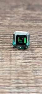 MAZE พลอยเพชรโมอิสสีเขียวเกรด VVS รูปแปดเหลี่ยมตัดสำหรับเอฟเฟกต์ดวงตาของแมวที่ผ่านการรับรองเครื่องประดับสุดหรูทำเครื่องประดับพิเศษ - Product Image 4