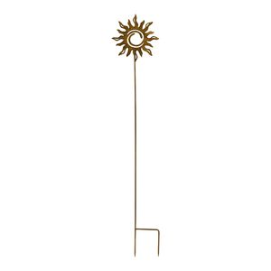 Bâton de jardin en métal durable Support et décoration pour plantes résistant à la rouille Installation facile Utilisation intérieure et extérieure Parfait pour le jardinage - Product Image 2