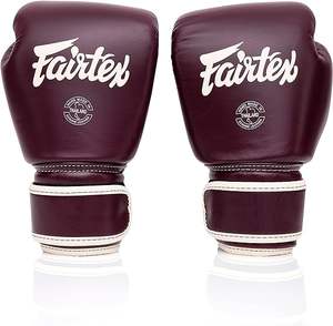 Guantes de Boxeo Estilo Vintage Fairtex, Guantes de Entrenamiento de Cuero Genuino para Sparring - Product Image 6