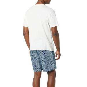 OEM <b>Men</b> Casual Plain Round Neck <b>T</b>-<b>Shirt</b> <b>and</b> <b>Shorts</b> Two Piece <b>Set</b> Workout <b>Men's</b> <b>T</b>-<b>Shirt</b> <b>Shorts</b> <b>Set</b> top quality - Product Image 2