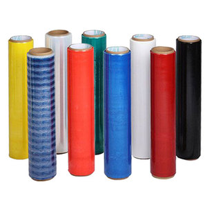 Film étirable coloré de haute qualité LDPE, film d'emballage durable pour palettes, vente en gros - Product Image 1