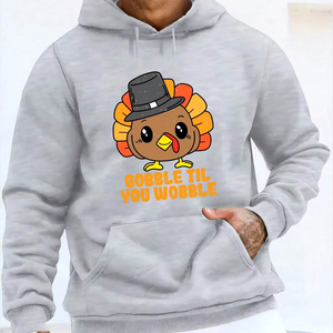 Sudadera con Capucha de Forro Polar Estampado de Algodón 100% de Alta Calidad para Hombre, Personalizable para Invierno - Product Image 1