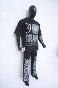 Vente en gros 100% coton DTF imprimé Ensemble pour hommes Logo personnalisé Respirant Durable XL Manches courtes Survêtement Gym Unique Polaire - Product Image 3