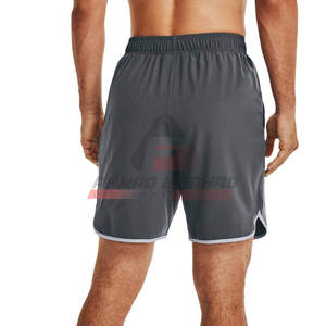 Pantalones cortos holgados con cordón para hombre al por mayor, pantalones cortos personalizados de talla grande para hombre, pantalones cortos para gimnasio para venta en línea - Product Image 3