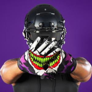 Gants de football américain sur mesure dans un nouveau style Gants de réception de football avec une impression personnalisée - Product Image 6