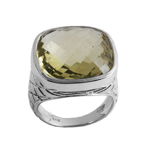Bague en argent sterling 925 avec calcédoine et pierres précieuses au design unique, prix de gros en stock - Product Image 2