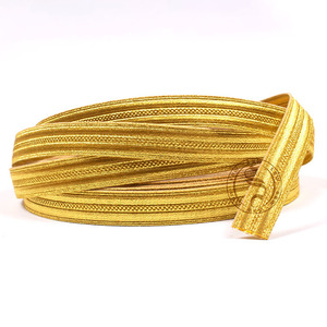10mm - Gold - Cellophane - Midshipman Uniform Lace | Dentelle de garniture de tresse de qualité supérieure pour uniformes à vendre - Product Image 5