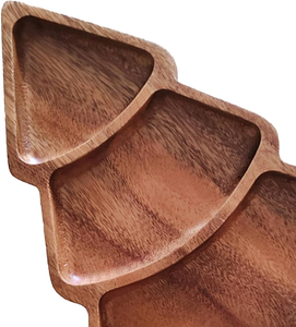 ถาดไม้รูปต้นกระถินสำหรับเทศกาลเสิร์ฟชีสและขนมขบเคี้ยวสำหรับเทศกาลวันหยุด - Product Image 2