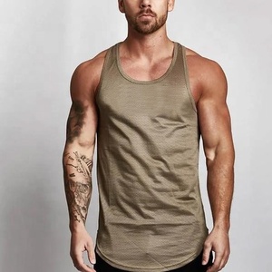 Nouveau séchage rapide décontracté Streetwear Gym débardeur hommes entraînement athlétique entraînement Gym débardeur - Product Image 6