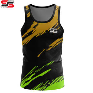 Spandex Femmes Sport Running Racerback Crop Débardeur - Product Image 3