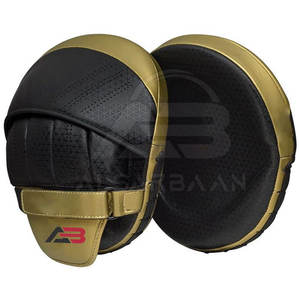 Customized <b>Focus</b> <b>Pad</b> Hot Sale Leather Made Premium Quality Professional Made Breathable <b>Focus</b> <b>Pads</b> - Product Image 1