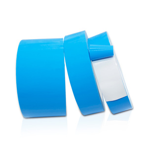Tela de fibra de vidrio con revestimiento de PE azul resistente al calor de alta temperatura con luz LED CPU <span class=keywords><strong>cinta</strong></span> adhesiva de doble cara conductora térmica - Product Image 3