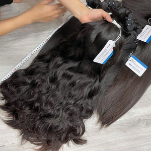 Extensiones de Cabello Humano Vietnamita Virgen al por Mayor, Ondulado Natural, Doble Trama, Sin Procesar - Product Image 4