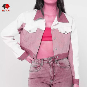 Veste en jean décontractée pour femme avec matière respirante, coutures soignées et coupe confortable pour tous les jours - Product Image 6