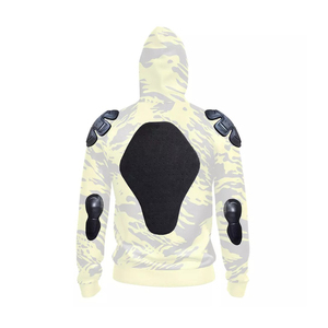 เสื้อมีฮู้ดมอเตอร์ไซค์ของผู้ชายผ้าฟลีซพิมพ์ลายผ้าฝ้ายกันความร้อนสำหรับใส่แข่งรถจักรยานยนต์และยานยนต์ - Product Image 6