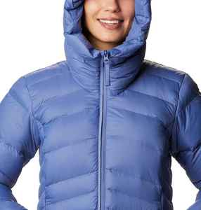 Prix de gros Manteau à capuche pour femme de haute qualité avec logo et design personnalisé Manteau d'hiver en duvet de canard Parka - Product Image 4