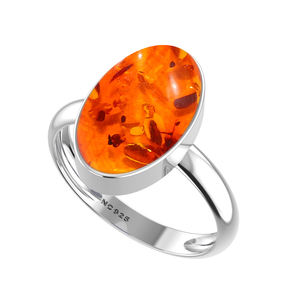 Bague de fiançailles unisexe en argent sterling 925, sertie de pierres, forme poire ovale, style classique, finition haut de gamme, bague à énergie positive - Product Image 5