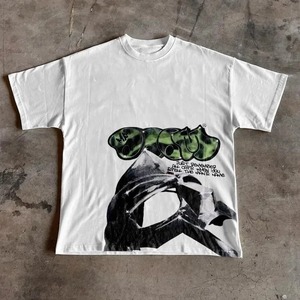 Customize Digital Printing Oversized Heavyweight <b>T</b>-<b>shirt</b> Manufacturing Cropped 100% Cotton Jersey Boxy <b>Sleeveless</b> Hip Hop <b>Men</b> - Product Image 1
