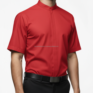 Conjunto de Uniforme Corporativo Personalizado en Color Rojo para Personal, Hombres y Mujeres, Uniforme Formal para Recepción de Hotel, Fabricante de Uniformes de Oficina - Product Image 5