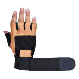 Guantes de levantamiento de pesas con logotipo personalizado Proveedor directo de fábrica de alta calidad 2025 Guantes de gimnasio de levantamiento de pesas para gimnasio hechos a medida - Product Image 3