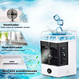 Ventilatore Portatile USB a 3 Velocità con Funzione di Raffreddamento per Casa, Garage e Camper, Nuovo, in Plastica - Product Image 4