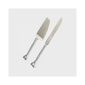 Premium Polished Stainless Steel Cake Server Set Elegant <b>Dessert</b> Knife Baking <b>Tools</b> for Home Bakery and Celebrations - Product Image 1