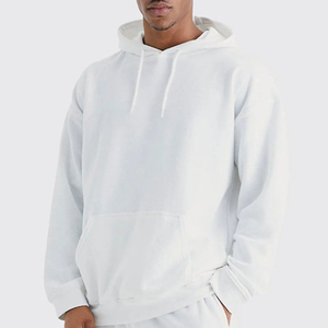 Hot Selling Tracksuit <b>Pullover</b> Blank Plain Sweatsuit For Unisex 100% cotton Oversized Hoodie and Sweatpants Set Sweat Suits <b>Men</b> - Product Image 4
